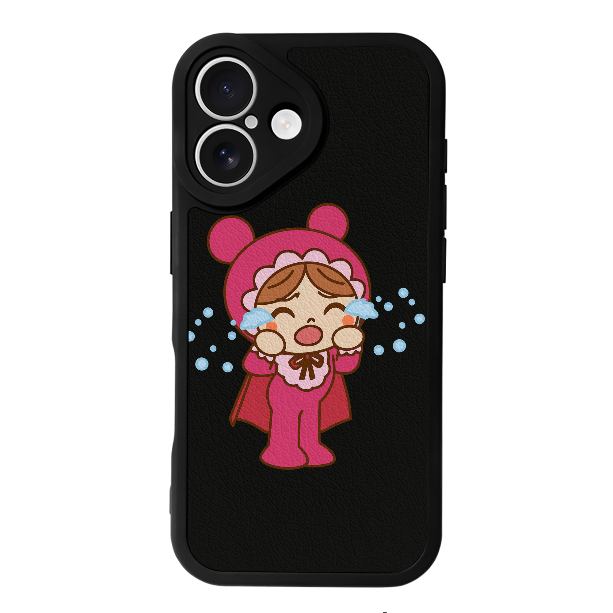 （画像用） アンパンマン Anpanman 【iPhone 16シリーズ対応】シリコンスマホケース（レザー調） 材質：シリコン